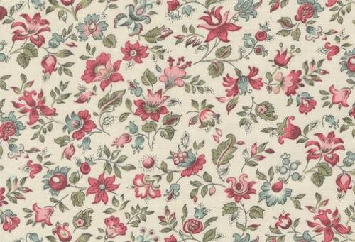 Antoinette - Picardie Small Floral Pearl - French General