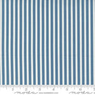 Shoreline - Simple Stripe Medium Blue - Camille Roskelley