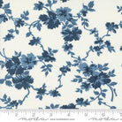 Shoreline - Getaway Florals Cream Navy - Camille Roskelley