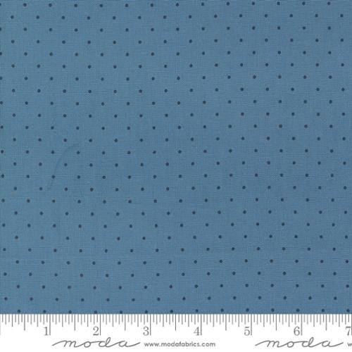 Shoreline - Dots Medium Blue - Camille Roskelley