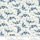 Shoreline - Summer Small Floral Cream Navy - Camille Roskelley