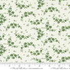 Shoreline - Summer Small Floral Cream Green - Camille Roskelley