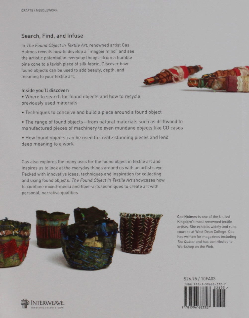 The Found Object Book by Cas Holmes_back