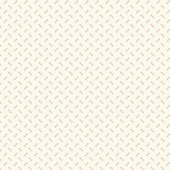 Welcome Spring - Heart Tie White - Andover