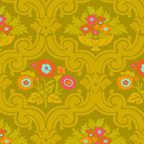 Chrysanthemum - Courtyard Chartreuse - Alison Glass