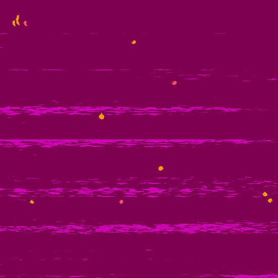 Chrysanthemum - Canvas Eggplant - Alison Glass