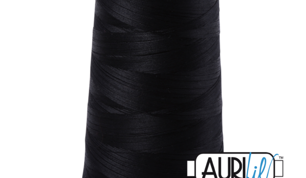 Aurifil Black (#2692) - 50WT Cone