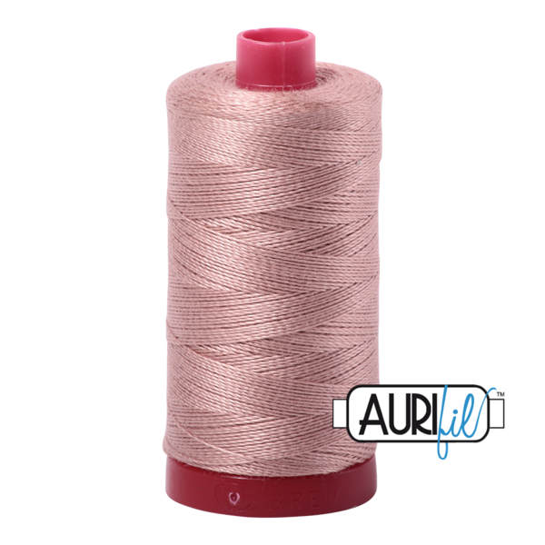 Aurifil Antique Blush (#2375) - 12WT Large Spool