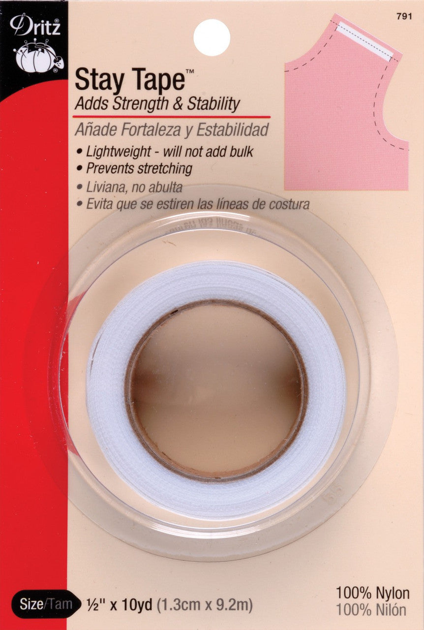 Dritz 1/2" Stay Tape - White