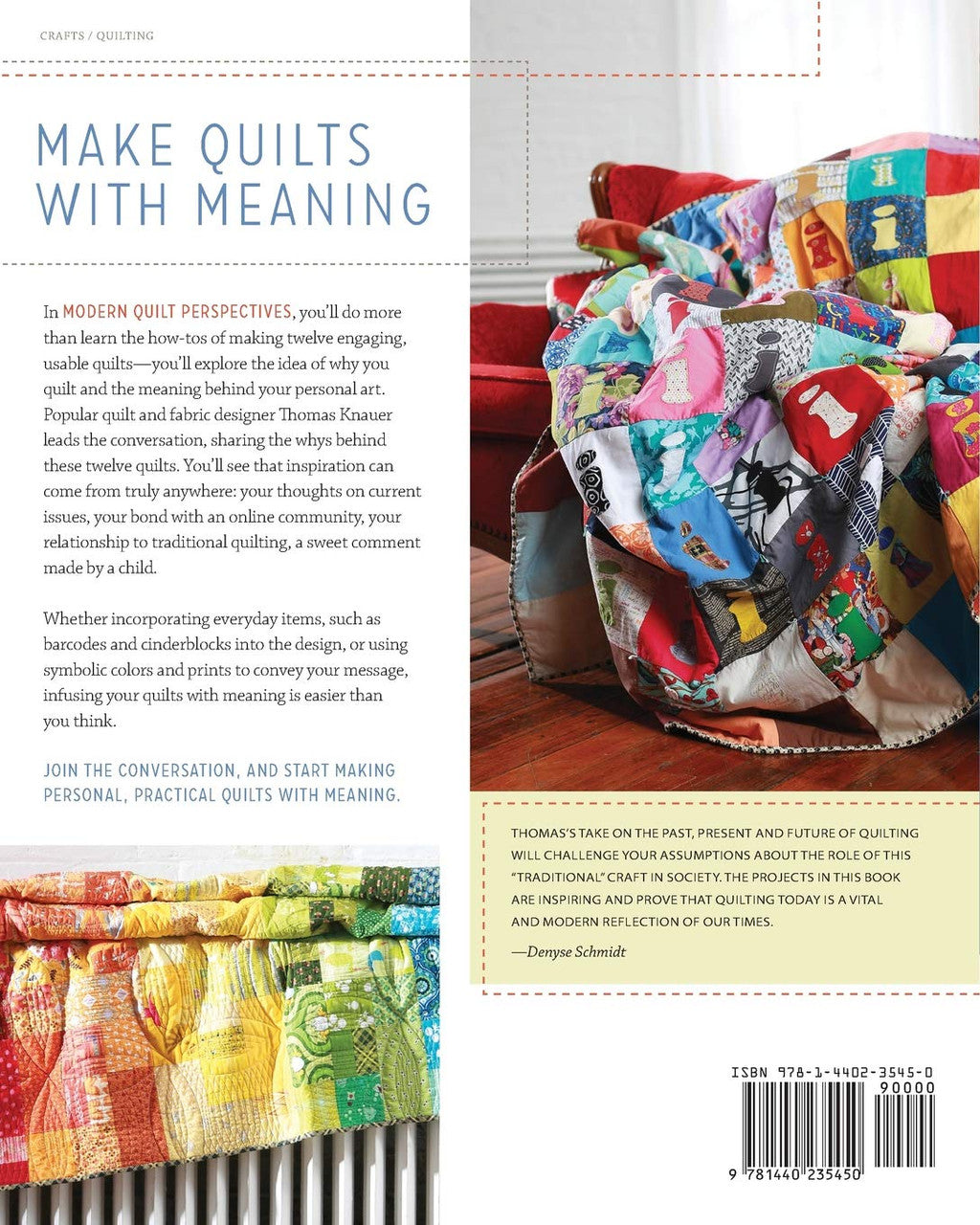 Modern Quilt Perspectives Book by Thomas Knauer