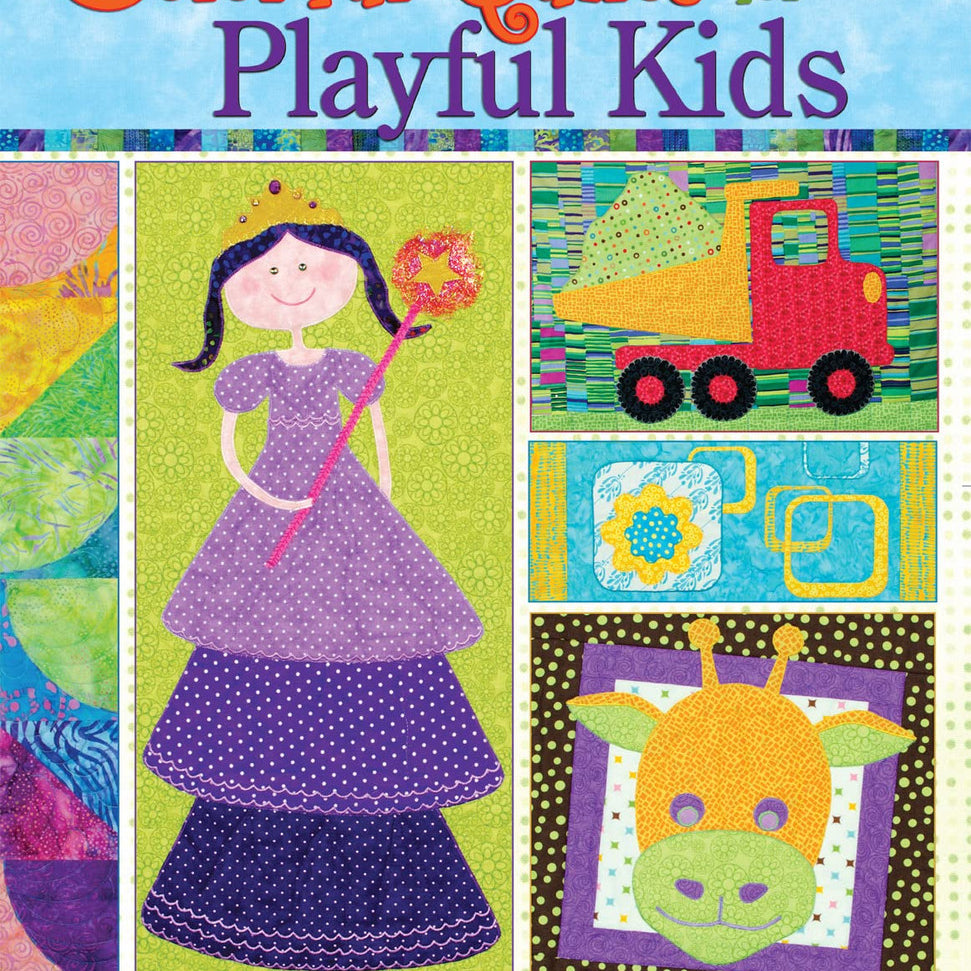 Colorful Quilts for Playful Kid Book by Janet Pittman