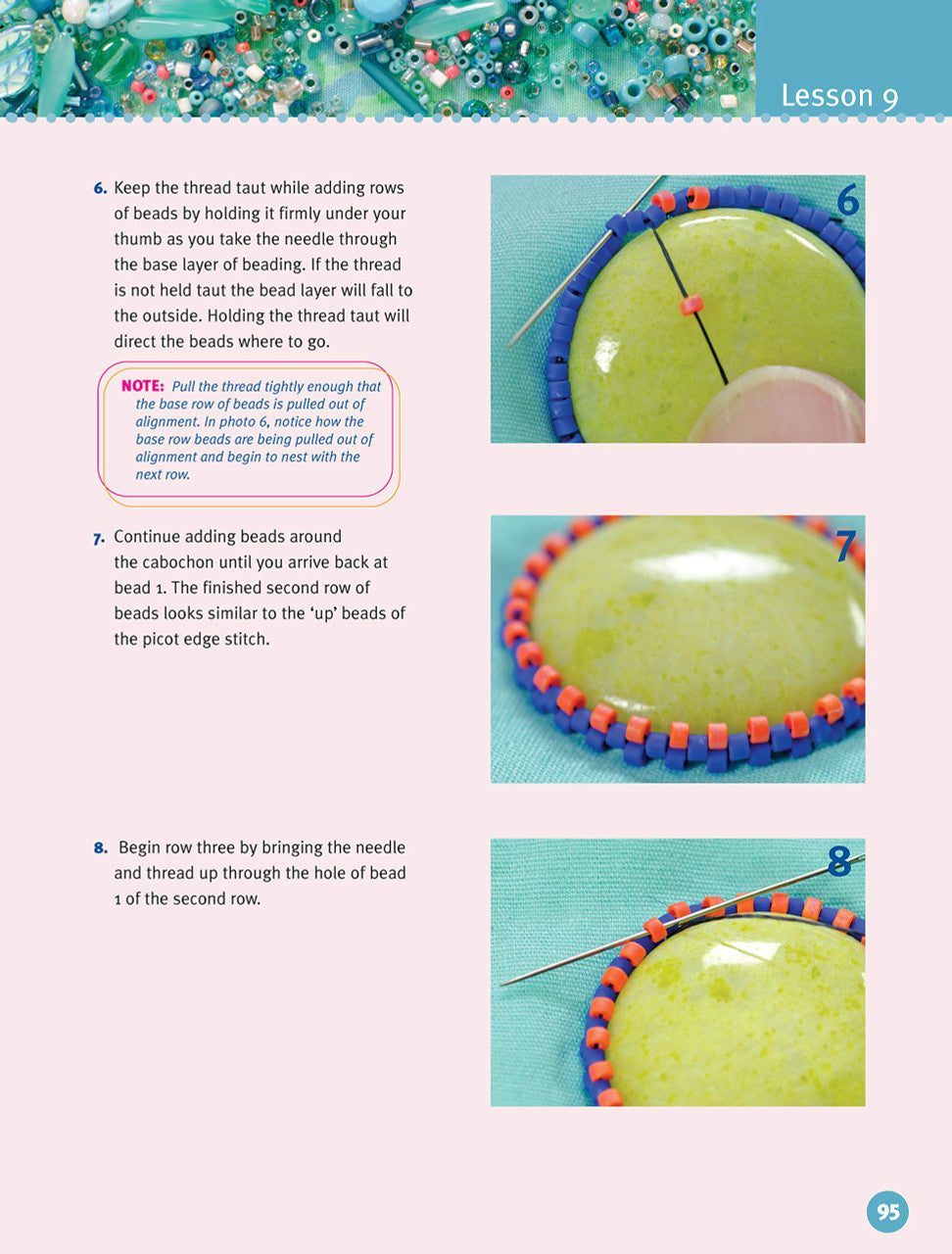 First-Time Beading on Fabric Book by Liz Kettle_sample1