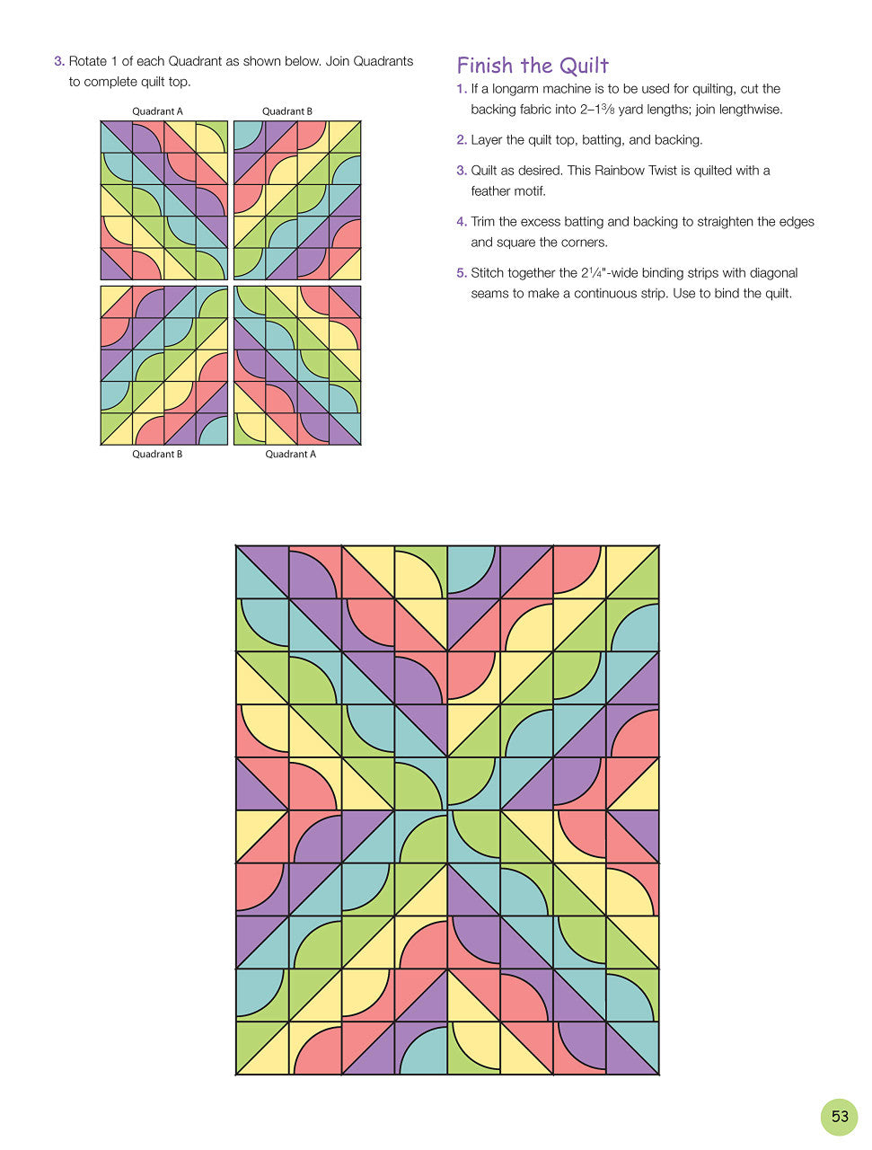 Colorful Quilts for Playful Kid Book by Janet Pittman_sample3