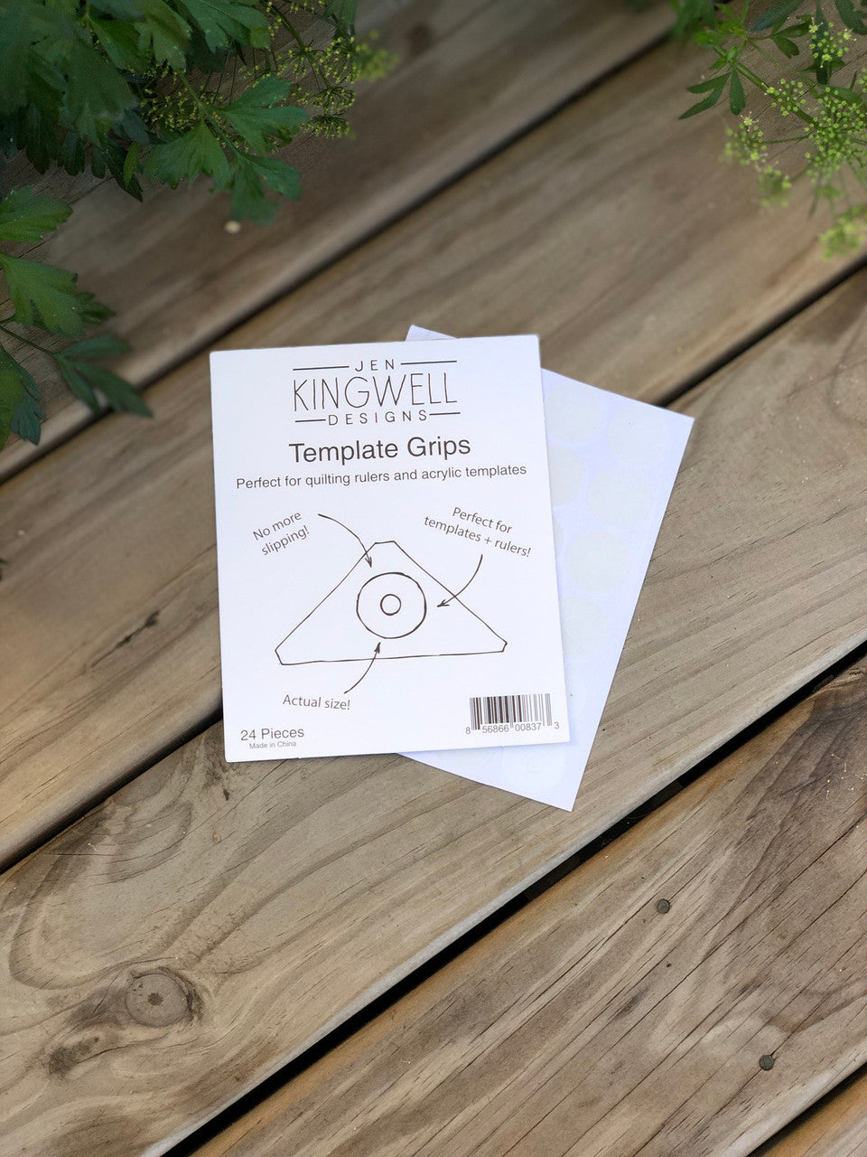 Template Grips by Jen Kingwell