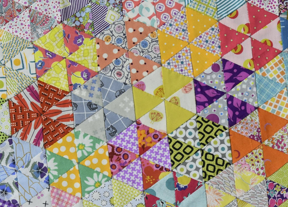 Postcard Project #15 - 60 Degree Equilateral Triangle by Jen Kingwell ...