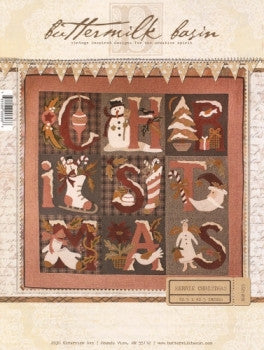 Merrie Christmas Quilt Pattern by Buttermilk Basin_package