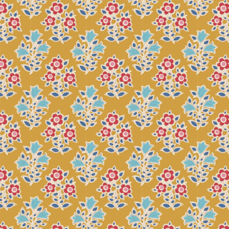 Jubilee - Farm Flowers Mustard - Tilda