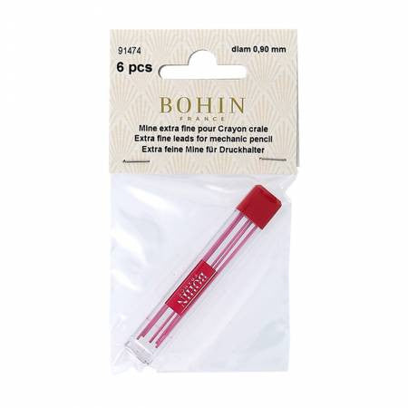 Bohin Pink Mechanical Pencil Refill - 0.9mm