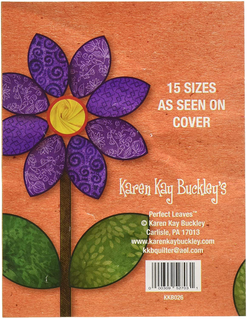 Karen Kay Buckley's Perfect Leaves Templates_back