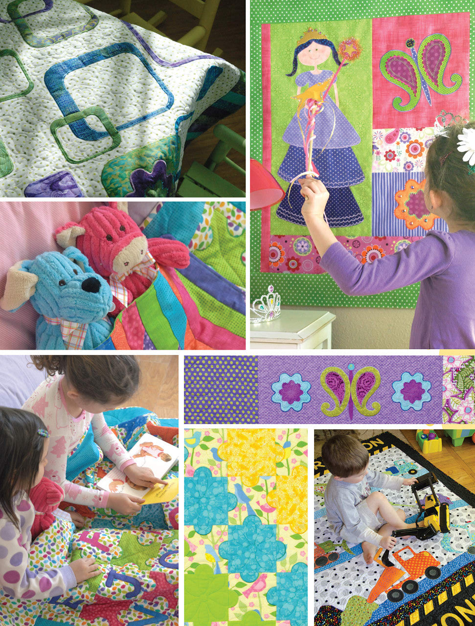 Colorful Quilts for Playful Kid Book by Janet Pittman_sample1