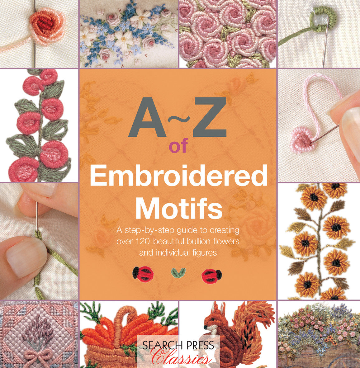 A-Z of Embroidered Motifs Book by Country Bumpkin