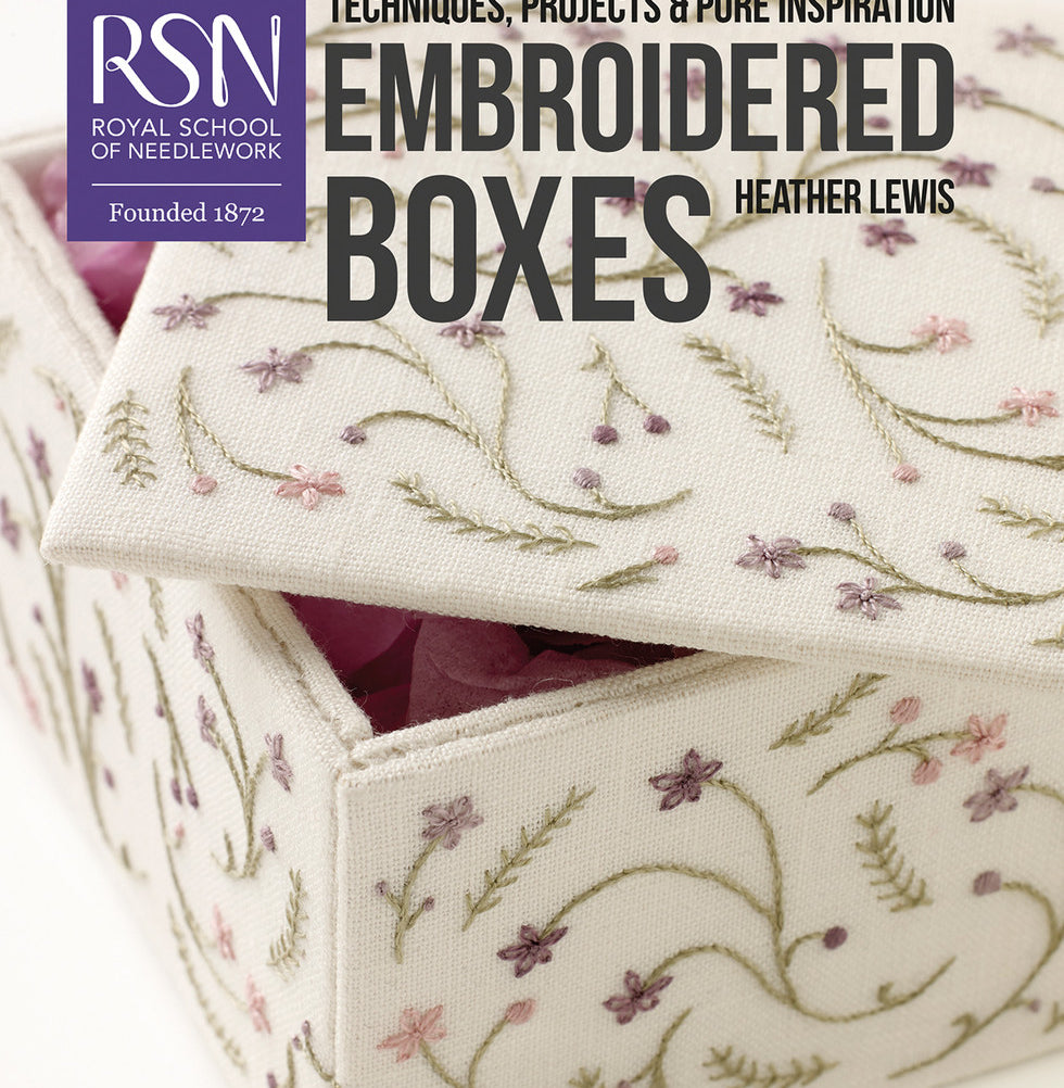 Embroidered Boxes Book by Heather Lewis