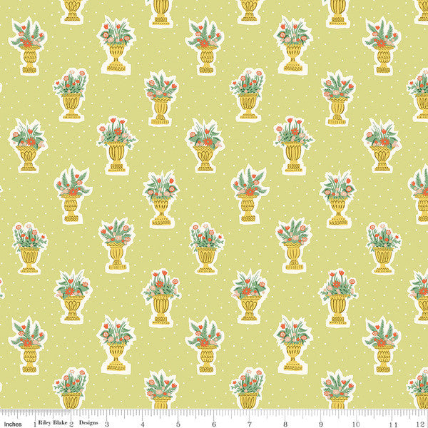 Garden Party - Jardiniere Spot B - Liberty Quilting Cotton