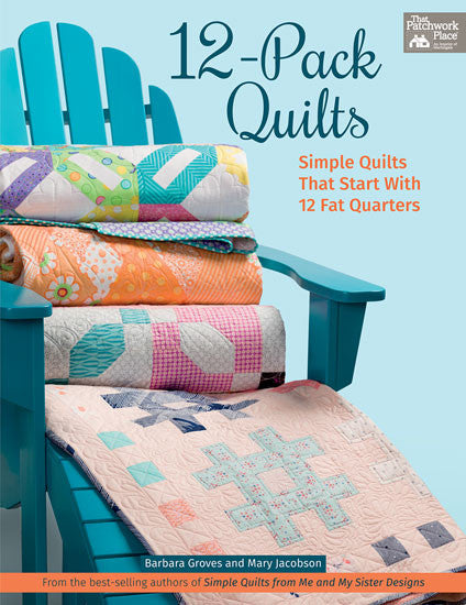 12-Pack Quilts Book by Barbara Groves and Mary Jacobson