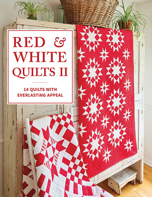 Red & White Quilts II Book