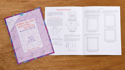Follow-the-Line Quilting Designs Volume 3 Book by Mary M. Covey_sample1