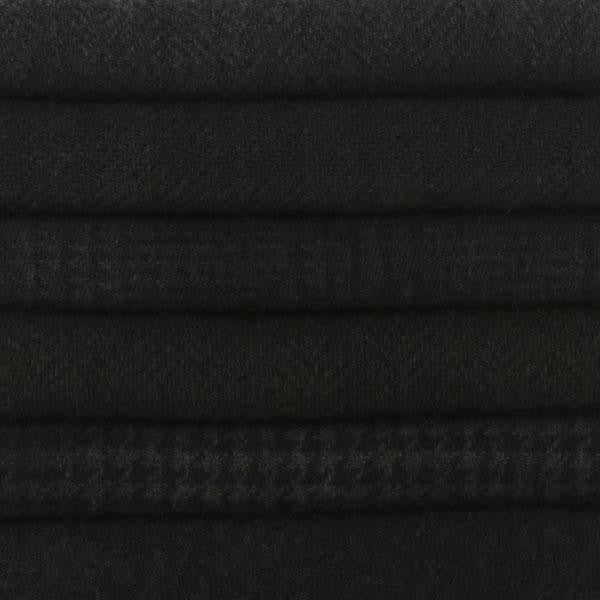 Textural Wool Bundle - Black