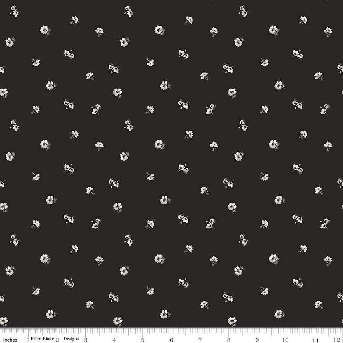 Ink & Ivory - Ditsy Ink - Riley Blake Designs – Out of Hand Quilting ...