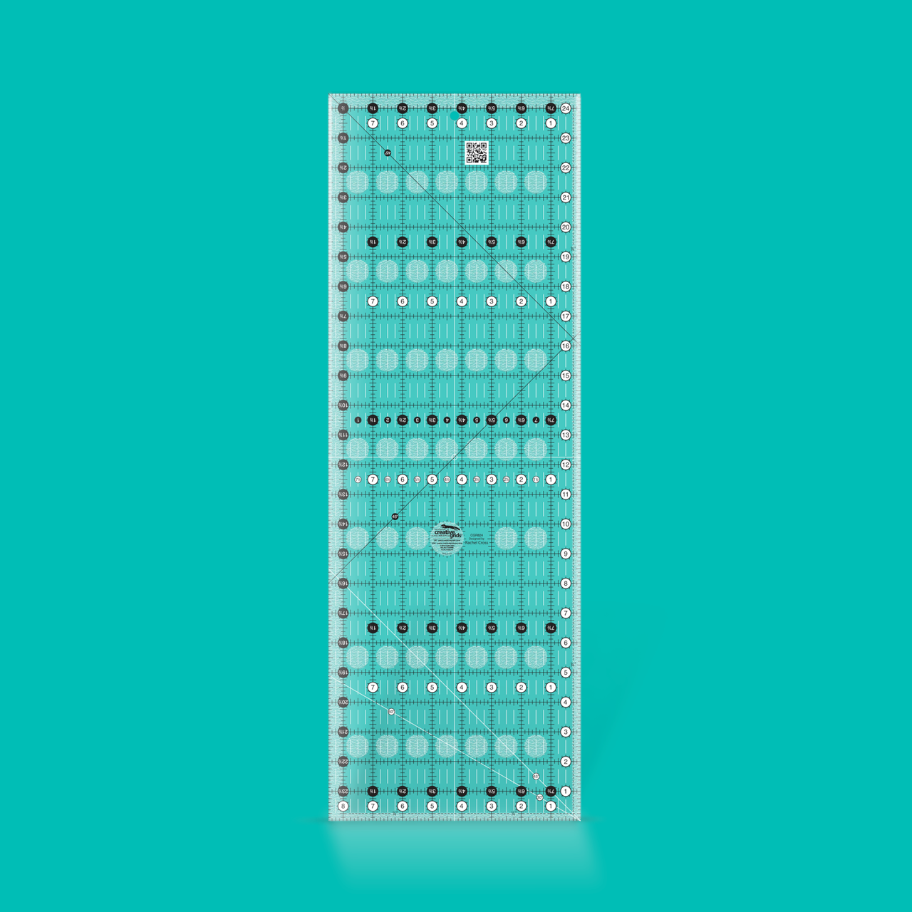 Creative Grids Quilt Ruler 8-1/2in x 24-1/2in