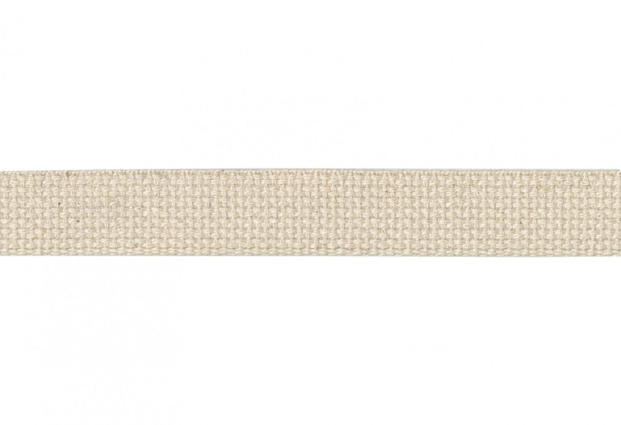 Cotton Webbing 1" - Natural