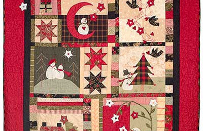 Catch a Christmas Star Quilt Pattern by Bunny Hill Designs