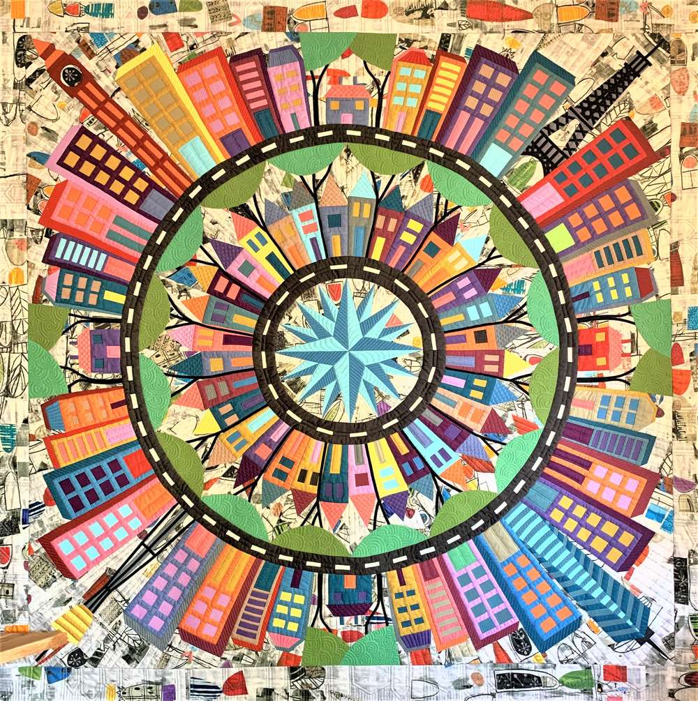 Colour My World Quilt Pattern by Wendy Williams – Out of Hand Quilting ...