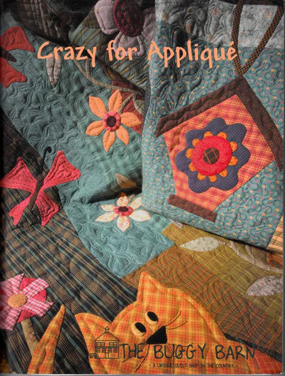 Crazy for Applique Book by Janet Rae Nesbitt