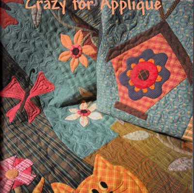 Crazy for Applique Book by Janet Rae Nesbitt