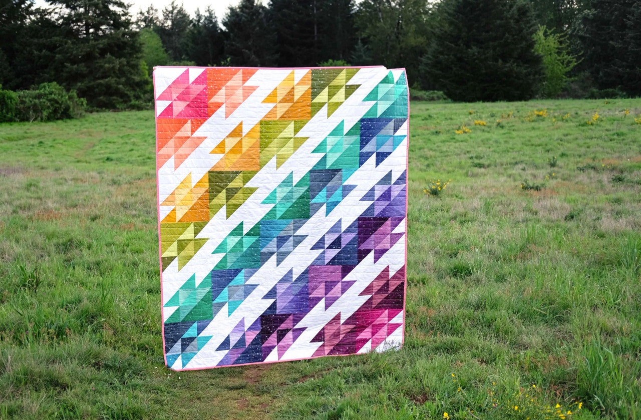 The Georgie Quilt Pattern by Erica Jackman_ombre