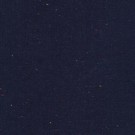 Essex Speckle Navy - Robert Kaufman