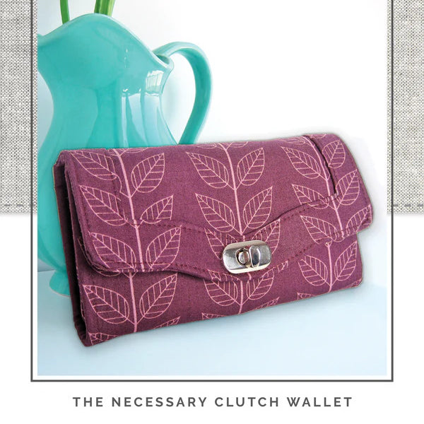 Necessary Clutch Wallet Pattern by Emmaline Bags