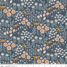 Flannel - Little Swan Lakeside Floral Navy - Riley Blake