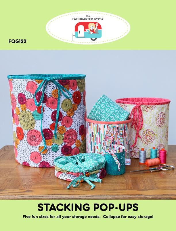 Stacking Pop-Ups Pattern by The Fat Quarter Gypsy