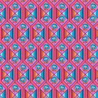 Facets in Coral from Bright Eyes Collection by Anna Marie Horner for Free Spirit Fabrics. 100% Premium Quilting Cotton.
