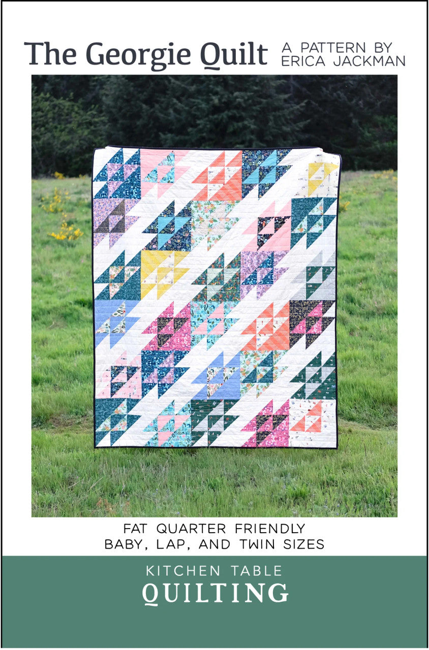 The Georgie Quilt Pattern by Erica Jackman