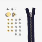 KATM REFILL Jeans Hardware Kit - Matte Gold