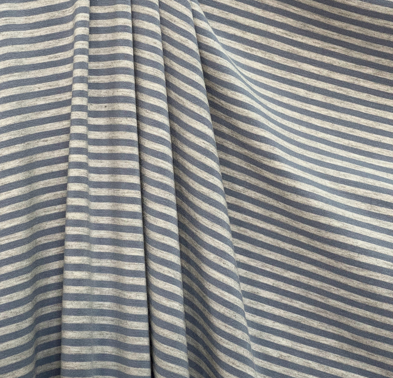 Bamboo Stripe Soft Blue/Fog