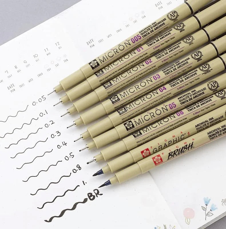 Sakura Pigma Micron Pen Brown Size 005 – Out of Hand