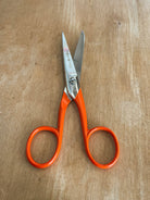 Dovo Orange Scissors_detail