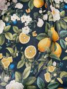 Silk Lurex Lemons